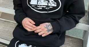 corteiz tracksuit black