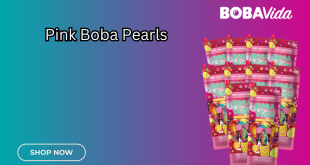 Pink Boba Pearls