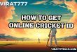 how to get online cricket id