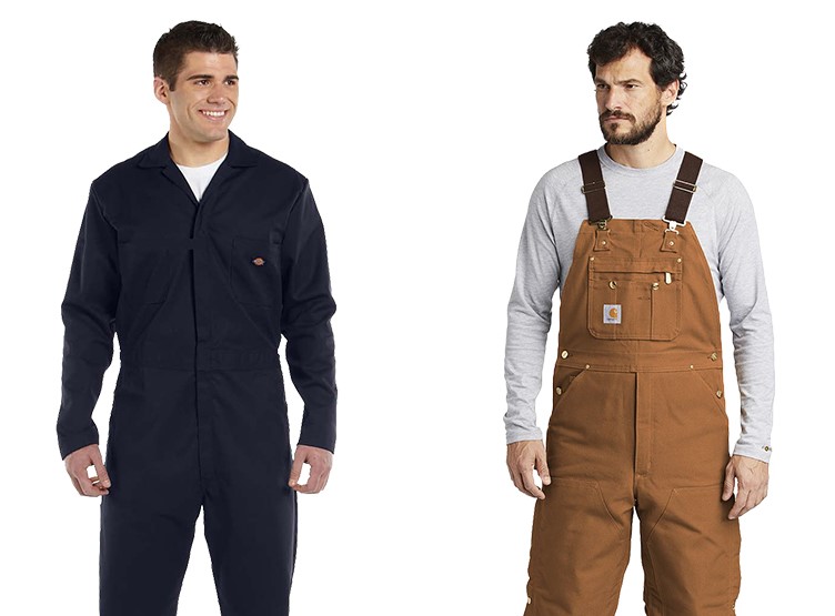 Coveralls and Overalls