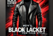 Men's Black Leather Jacket for Your Style