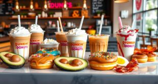 Dunkin Donuts Coffee Menu