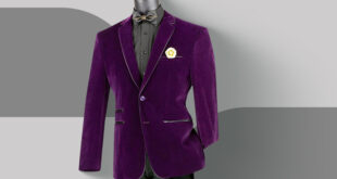 Men's Velvet Blazer