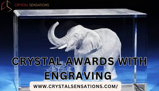 crystal awards with engraving